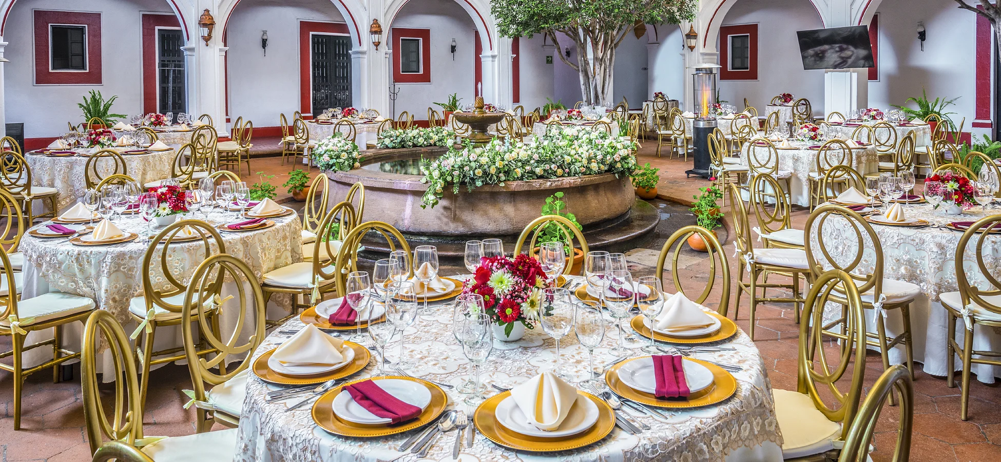 Salones de Eventos Hotel Posada de Don Vasco Pátzcuaro Michoacán