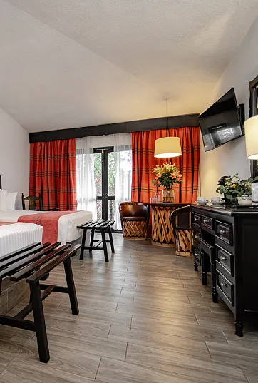 habitación de lujo hotel posada de don vasco pátcuaro michoacán hospedaje