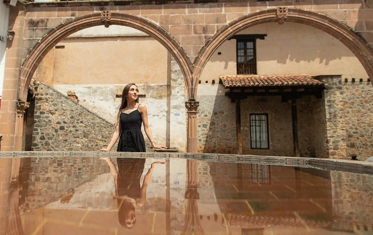 Casa de los once patios Pátzcuaro Michoacán Hotel Best Western Posada de Don Vasco